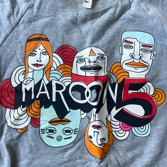 Maroon 5 Overexposed Graphic Crewneck - Picture 2 of 4